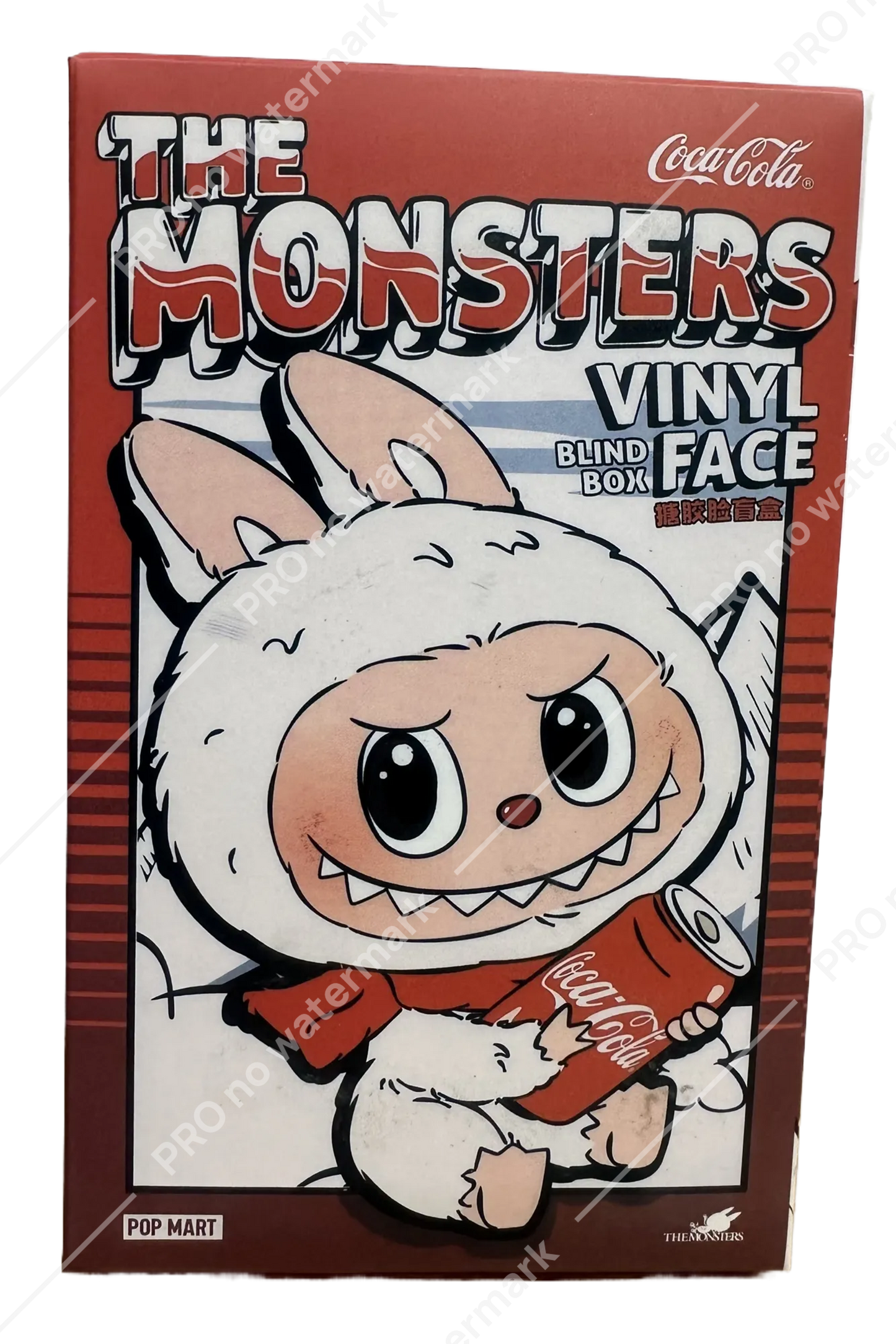 POP MART × Coca-Cola – The Monsters Vinyl Face Blind Box Collectible Figure (Ages 15+)